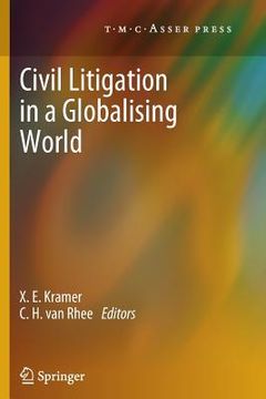 portada Civil Litigation in a Globalising World (en Inglés)