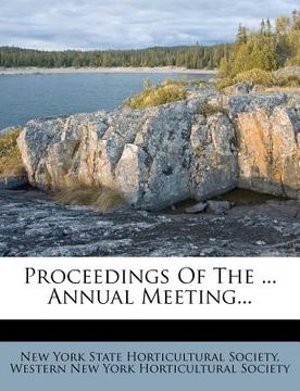 portada proceedings of the ... annual meeting... (en Inglés)