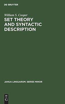 portada Set Theory and Syntactic Description (en Inglés)