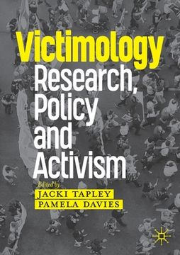 portada Victimology: Research, Policy and Activism (en Inglés)