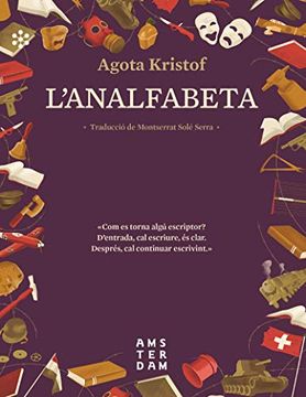 portada L'analfabeta (in Catalá)