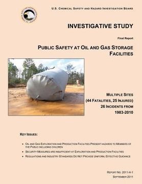 portada Investigative Study: Public Safety at Oil and Gas Storage Facilities (en Inglés)
