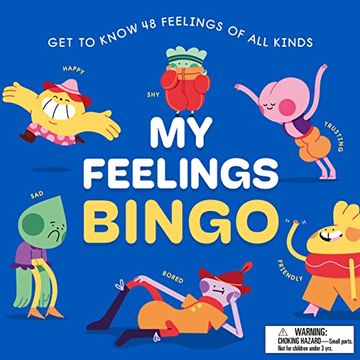 portada Laurence King my Feelings Bingo: Get to Know 48 Feelings of all Kinds (en Inglés)