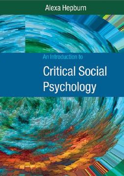 portada an introduction to critical social psychology (en Inglés)