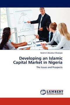 portada developing an islamic capital market in nigeria (en Inglés)