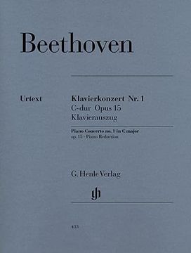 portada Concerto for Piano and Orchestra #1 c Major op. 15