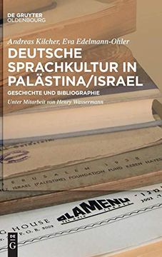 portada Deutsche Sprachkultur in Palästina (in German)