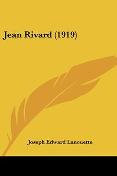 portada jean rivard (1919) (en Inglés)