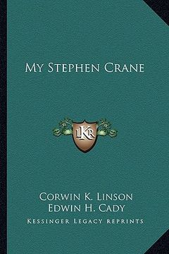 portada my stephen crane (en Inglés)