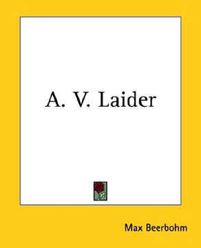 portada a. v. laider (in English)