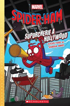 portada Marvel: Spider-Ham La Bande Dessinée N° 2 - Suporcherie À Hollywood