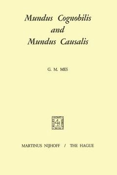 portada Mundus Cognobilis and Mundus Causalis