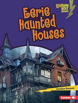 portada Eerie Haunted Houses (Lightning Bolt Books) (in English)