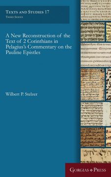portada A new Reconstruction of the Text of 2 Corinthians in Pelagius' Commentary on the Pauline Epistles (Texts and Studies) (in English)