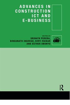 portada Advances in Construction ict and E-Business (Cib) (en Inglés)