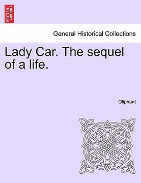 portada lady car. the sequel of a life. (en Inglés)