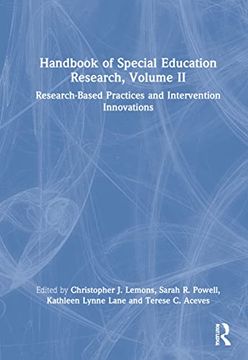 portada Handbook of Special Education Research, Volume ii: Research-Based Practices and Intervention Innovations (en Inglés)