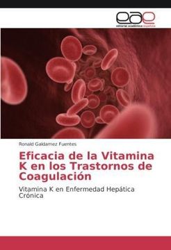 portada Eficacia de la Vitamina K en los Trastornos de Coagulación (in Spanish)