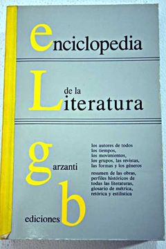 portada Enciclopedia de la literatura Garzanti