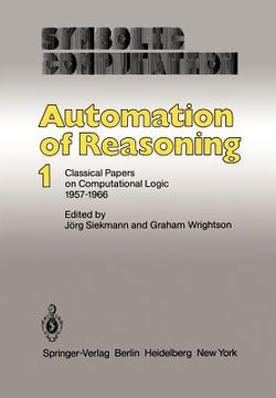 portada automation of reasoning: classical papers on computational logic 1957 1966 (en Inglés)