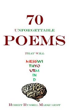 portada 70 unforgettable poems that will mess with your mind