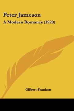 portada peter jameson: a modern romance (1920) (in English)