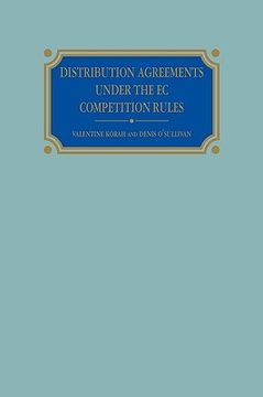 portada distribution agreements under the ec competition rules (en Inglés)