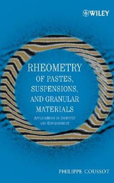 portada rheometry of pastes, suspensions, and granular materials: applications in industry and environment
