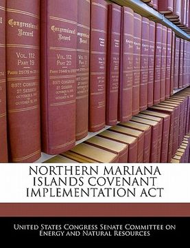 portada northern mariana islands covenant implementation act (en Inglés)