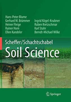 portada Scheffer/Schachtschabel Soil Science (en Inglés)