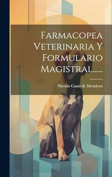 portada Farmacopea Veterinaria y Formulario Magistral.