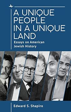 portada A Unique People in a Unique Land: Essays on American Jewish History (Studies in Orthodox Judaism) (in English)