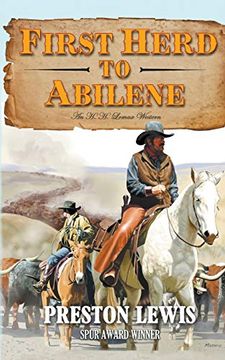 portada First Herd to Abilene: An H. He Lomax Western (en Inglés)