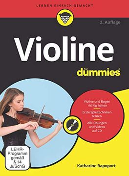 portada Violine für Dummies (en Alemán)