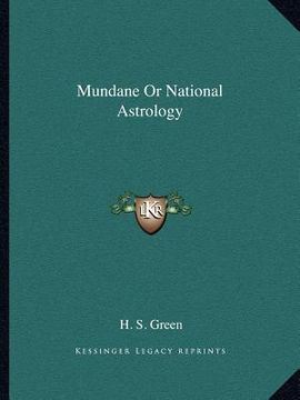 portada mundane or national astrology (en Inglés)