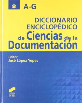 portada Diccionario Enciclopedico de Ciencias de la Documentacion (2 Vols. )(O. C. )(