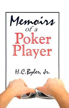 portada memoirs of a poker player (en Inglés)