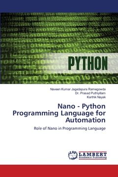 portada Nano - Python Programming Language for Automation (en Inglés)