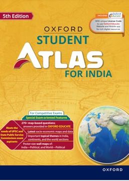 portada Oxford Student Atlas for India (in English)