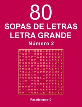 portada 80 Sopas de Letras Letra Grande - n. 2: Volume 2