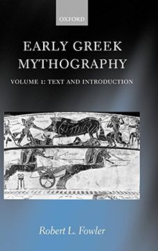 portada Early Greek Mythography: Volume 1: Text and Introduction (en Inglés)
