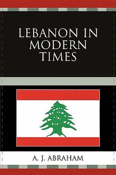 portada lebanon in modern times (in English)