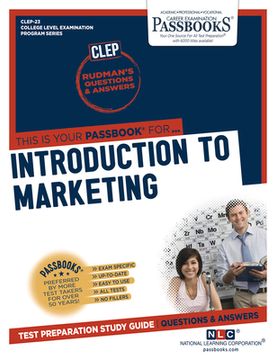 portada Introductory Marketing (Principles Of) (Clep-23): Passbooks Study Guide Volume 23 (en Inglés)