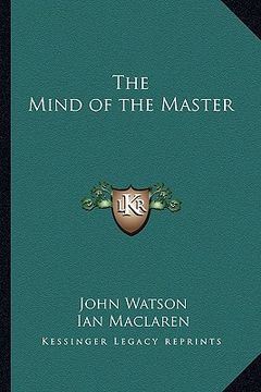 portada the mind of the master (en Inglés)