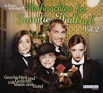 portada Schon Wieder! Weihnachten bei Familie Thalbach: Geschichten und Gedichte mit Mann und Hund (en Alemán)