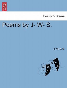 portada poems by j- w- s. (en Inglés)