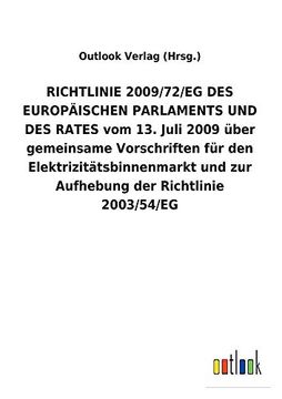 portada Richtlinie 2009 (en Alemán)