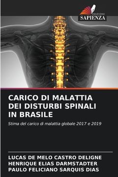 portada Carico Di Malattia Dei Disturbi Spinali in Brasile (en Italiano)