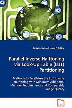 portada parallel inverse halftoning via look-up table (lut) partitioning