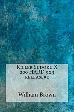 portada Killer Sudoku x - 200 Hard 9x9 Release#2 (en Inglés)